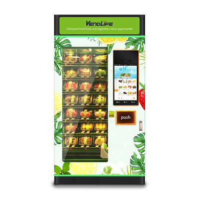  Vegetable And Fruit Fresh Food Automatic Smart Snack Vending Machine Manufacturer