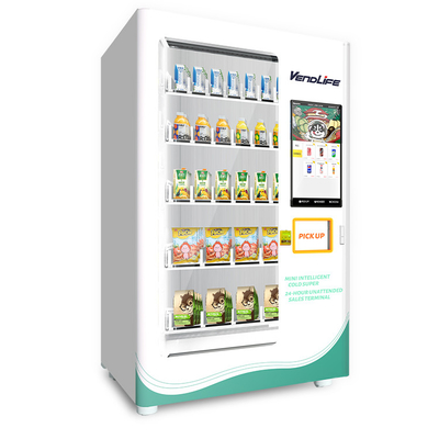 1700W Elevator Vending Machine , DEX Snack Combo Vending Machine Antioxidation
