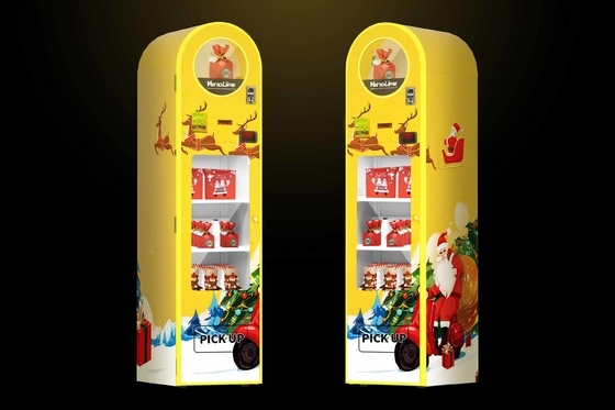 110V Hot Box Vending Machine , 1.6m Height Christmas Vending Machine
