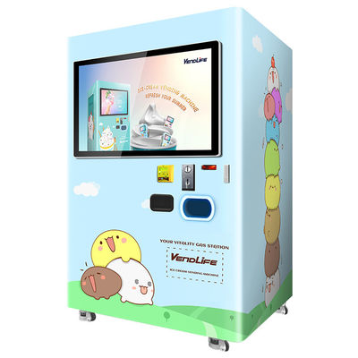 のアイス クリームの利用できるNfcの支払利用できるOEMを自動販売機